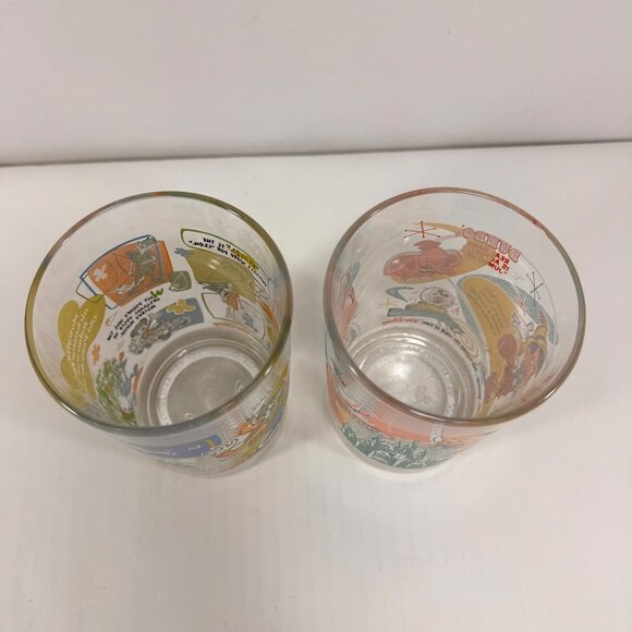 2 Vintage McDonalds Walt Disney World 100 Years Of Magic Cups Goofy Dumbo - Picture 5 of 6